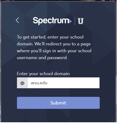 Spectrum login